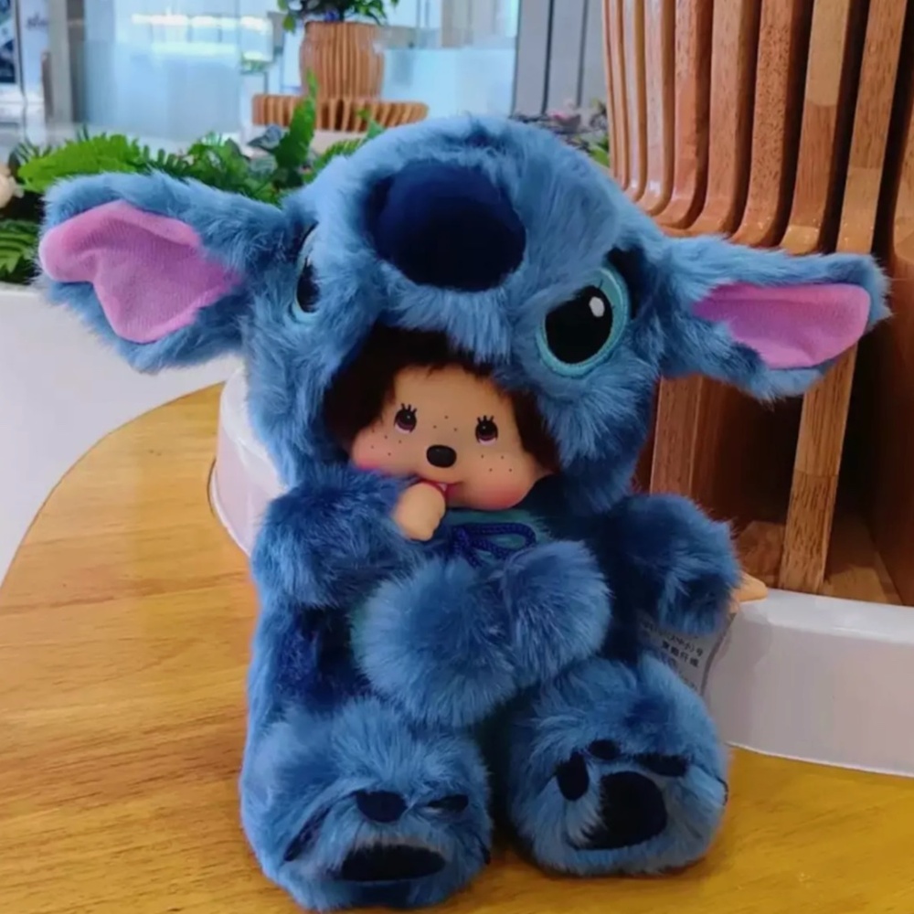 sekiguchi monchhichi in a stitch suit